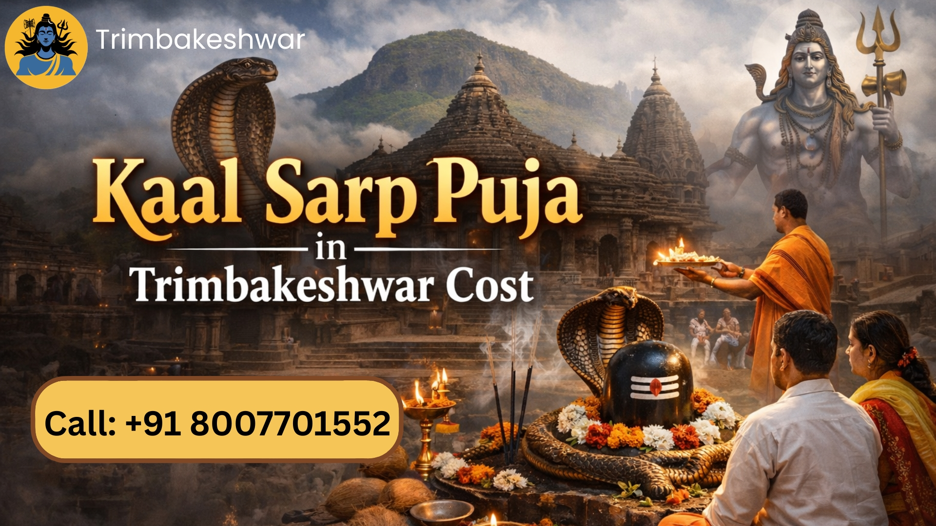 Trimbakeshwar Kaal Sarp Puja Price | Cost & Process