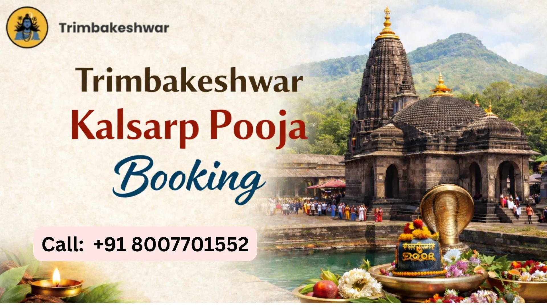 Trimbakeshwar kalsarp pooja booking